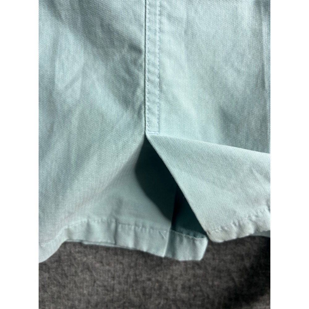 Horny Toad Women's Light Blue Herringbone Cargo Skirt Adjustable Waist Utility - Picture 6 of 14